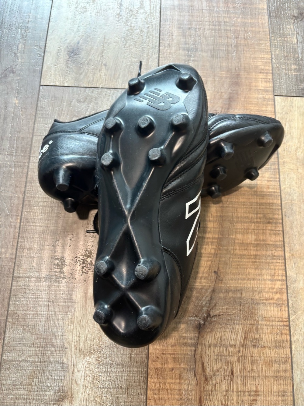 New Balance Men’s Black 442 FG Soccer Cleats - Picture 3 of 4